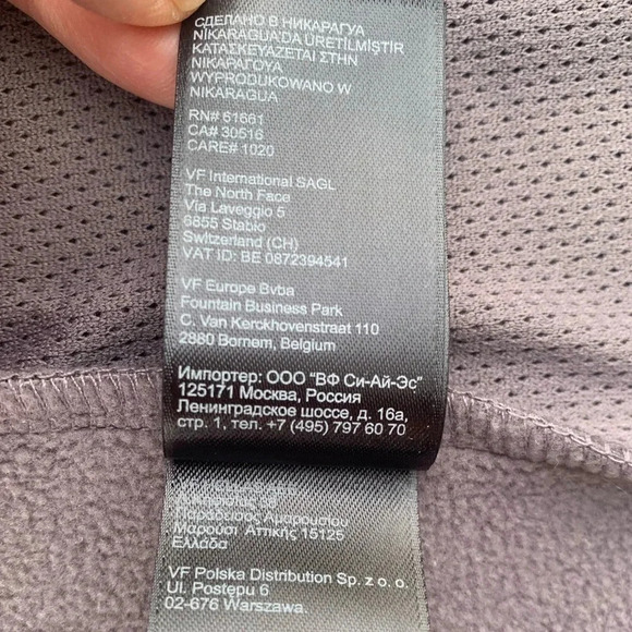 North Face Apex Bionic Softshell Windwall Jacket 3/4 Sleeve Women’s Size Large - Picture 12 of 14